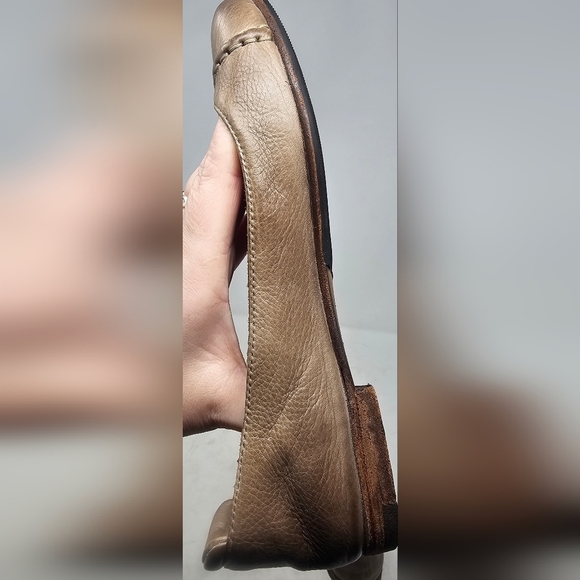Frye Women's Carson Taupe Casual Flats Round Toe Size 5.5 B - Picture 5 of 11